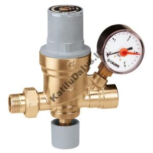 Caleffi automatinis papildymo vožtuvas d1/2 su manometru