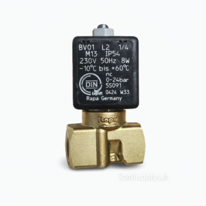 Elektromagnetinis vožtuvas skystam kurui RAPA BV01 1/4
