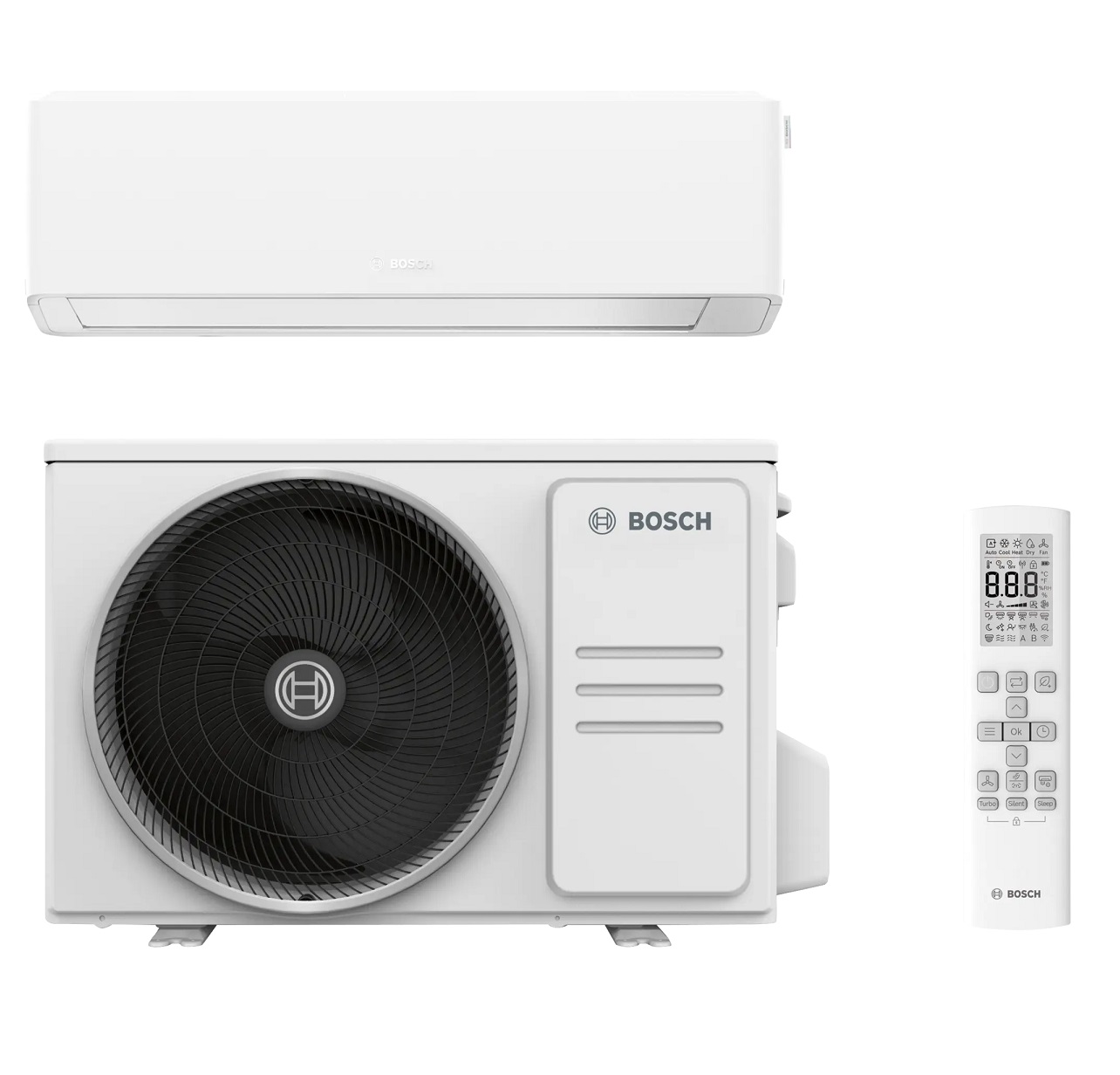 Šilumos siurblys oras-oras Bosch CL7100i SET 35 HE (A+++) - Image 2